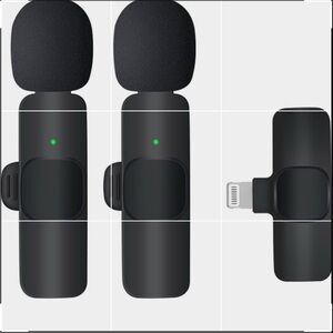 Wireless Lavalier Microphone Set